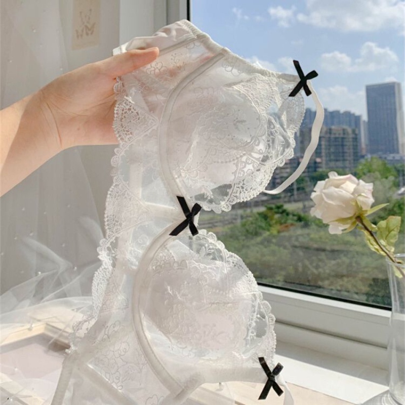 Áo lót Không Gọng Siêu Mỏng Thoáng Khí Thoải Mái Hình Tai Thỏ Quyến Rũ Cho Nữ