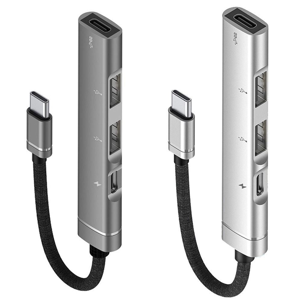 BEBETTERM Bộ Chia Cổng USB Type C OTG 4 Trong 1 Tiện Dụng
