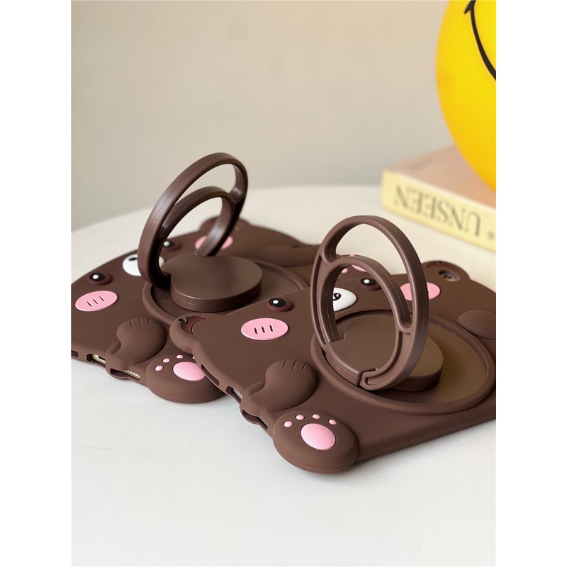 Ốp Máy Tính Bảng Silicon Mềm Có Tay Cầm Cho iPad 10.2 "10.9" MINI / Air 1 2 / Pro 9.7 / Air 4th 5th 6th 7th 8th 9th 10th Gen 2020 2022