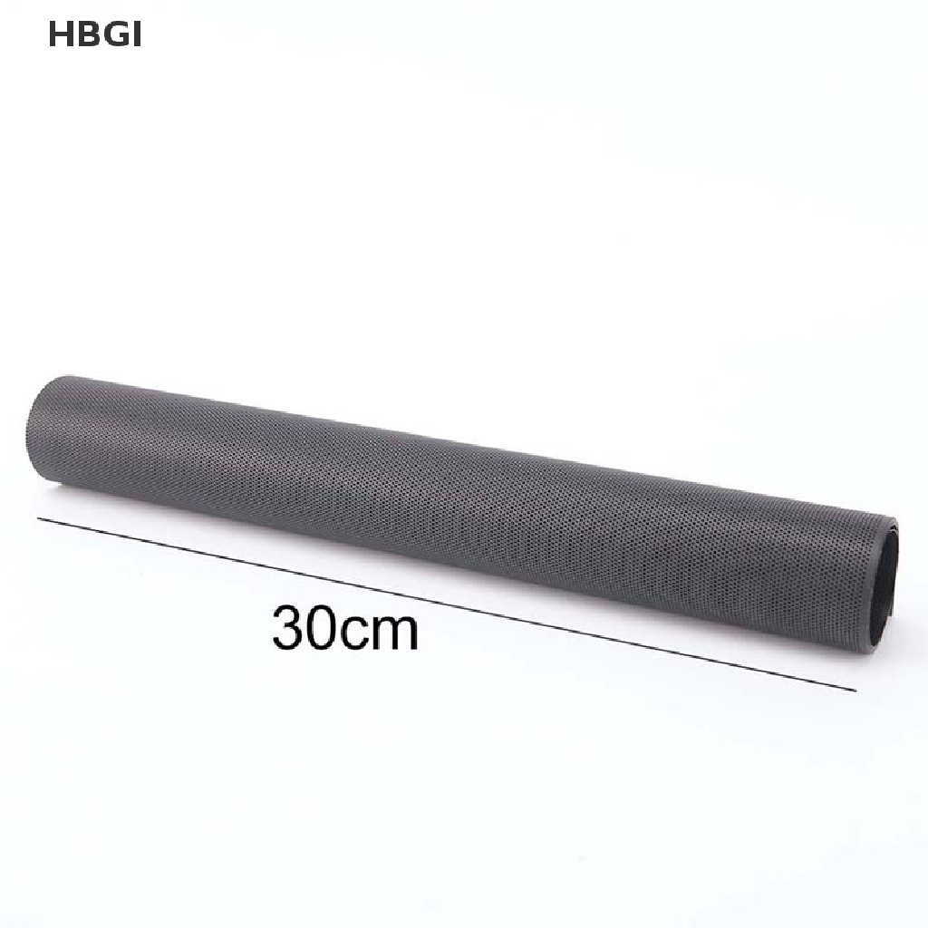 HBGI> DIY 30x100cm Computer Mesh PVC PC Case Fan Cooler Black Dust Filter Cover HOT