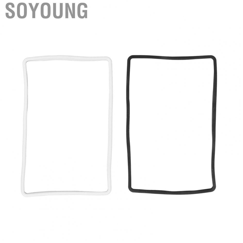Soyoung Central Control Screen Frame Cover Silicon 230x360mm Navigation Protector for Car