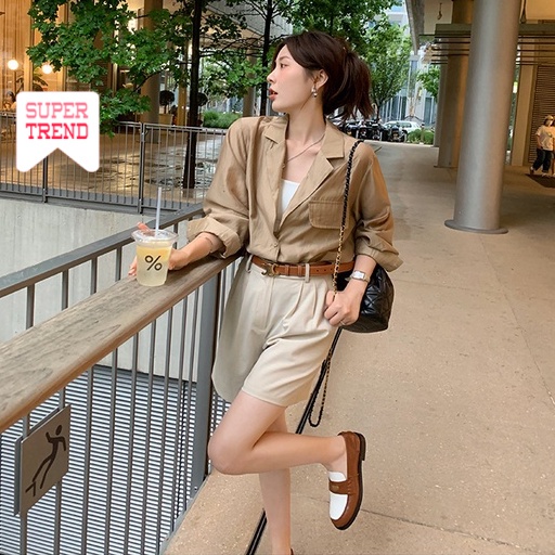 Giày Cao Gót Mũi Tròn Màu Trơn Thoải Mái Thời Trang Dành Cho Nữ