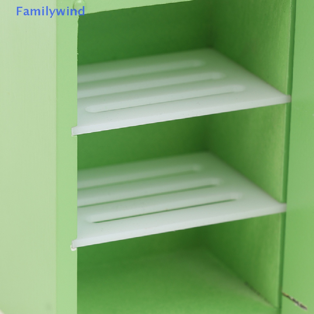 Mô Hình Tủ Lạnh Phong Cách vintage Tỉ Lệ 1: 12 Trang Trí Nhà Búp Bê