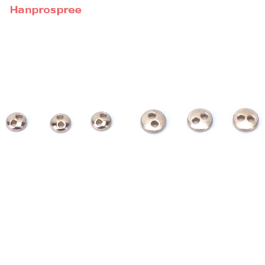 Set 10 Nút Tròn Hai Lỗ Mini DIY Dành Cho Búp Bê