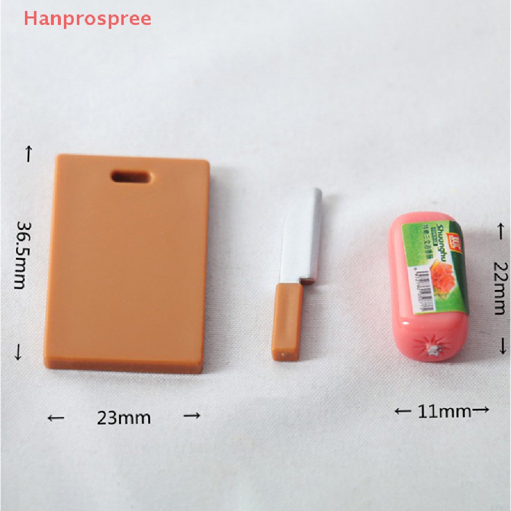 Mô Hình Khối Xúc Xích 1: 12 Trang Trí Nhà Búp Bê