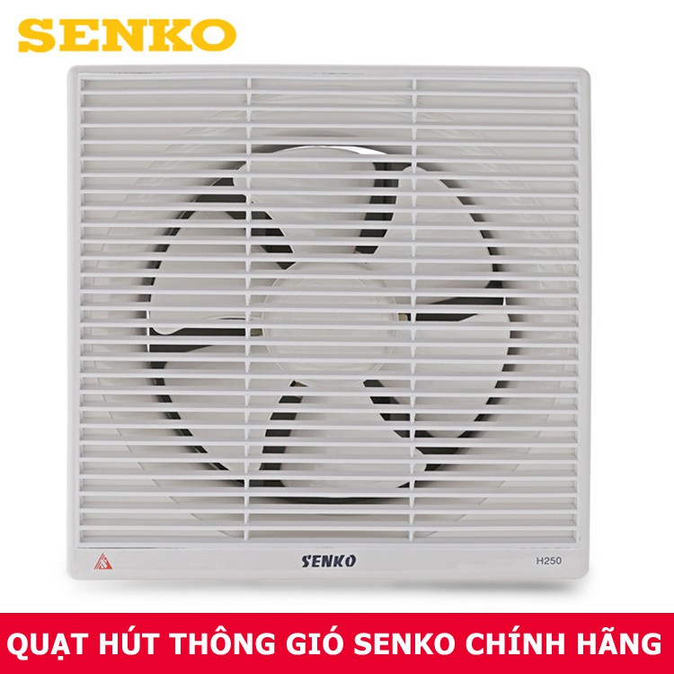 Quạt Hút Âm Tường SENKO H250 (Kích Thước lỗ khoét : 30x30cm) Chính hãng