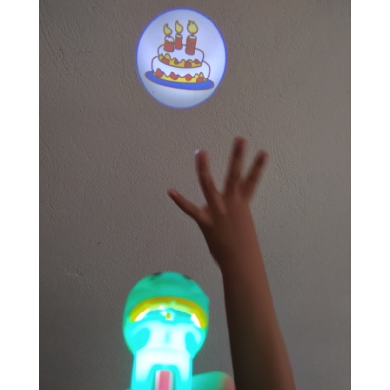 Đồ Chơi Đèn Pin Chiếu Sáng Giáo Dục Sớm Cho Bé