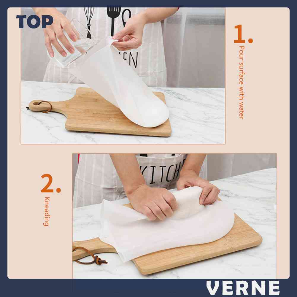 Túi Nhào Bột Bằng Silicone Kèm Dây Buộc Tiện Dụng