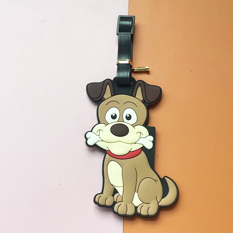 Thẻ Treo Hành Lý Chống Thất Lạc Hình Búp Bê Hoạt Hình Mèo Và Chuột Dễ Thương