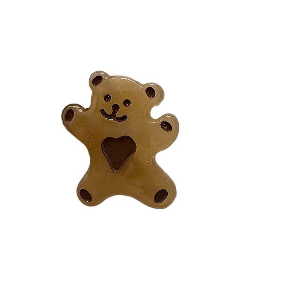 Dây Cột Tóc Co Giãn Hình Gấu Hoạt Hình Axit Acetic Ngọt Ngào Thời Trang Cho Nữ 2Life Giá Đỡ