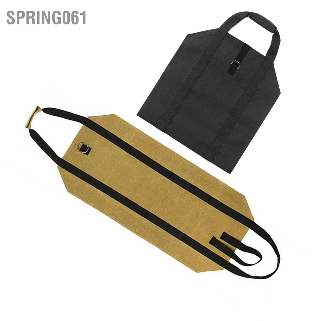 Túi Vải Oxford Sức Chứa Lớn Có Tay Cầm Đôi Dùng Đựng Gỗ Tiện Dụng