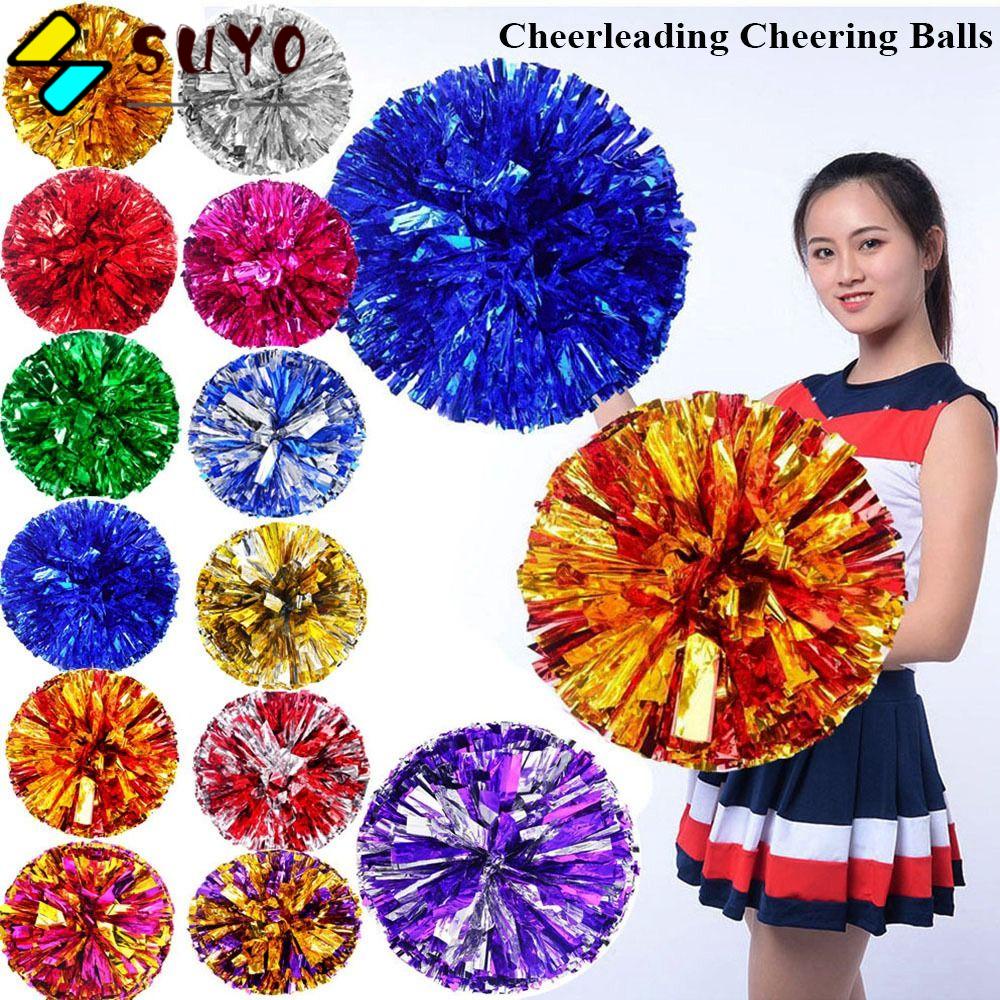 Suyo Quả Cầu Bông Hai Lỗ Có Tay Cầm Trang Trí Tiệc Khiêu Vũ