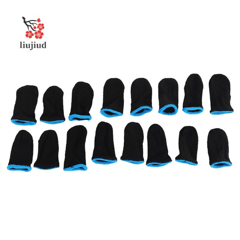 Set 16 Găng Tay Bằng Sợi Carbon 18-Pin Hỗ Trợ Chơi Game PUBG Mobile