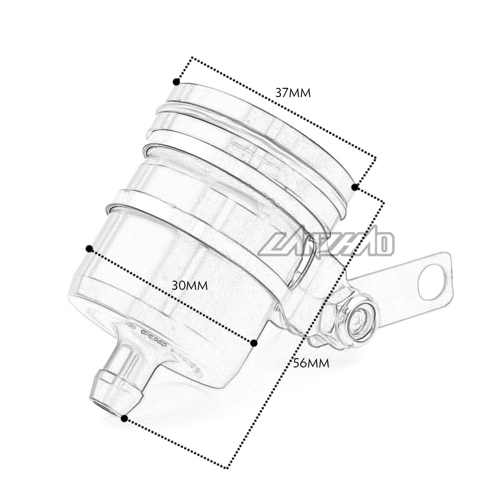 Cốc Dầu Phanh Sau Chuyên Dụng Cho Xe Mô Tô HONDA CBR150R cbr 150r CNC