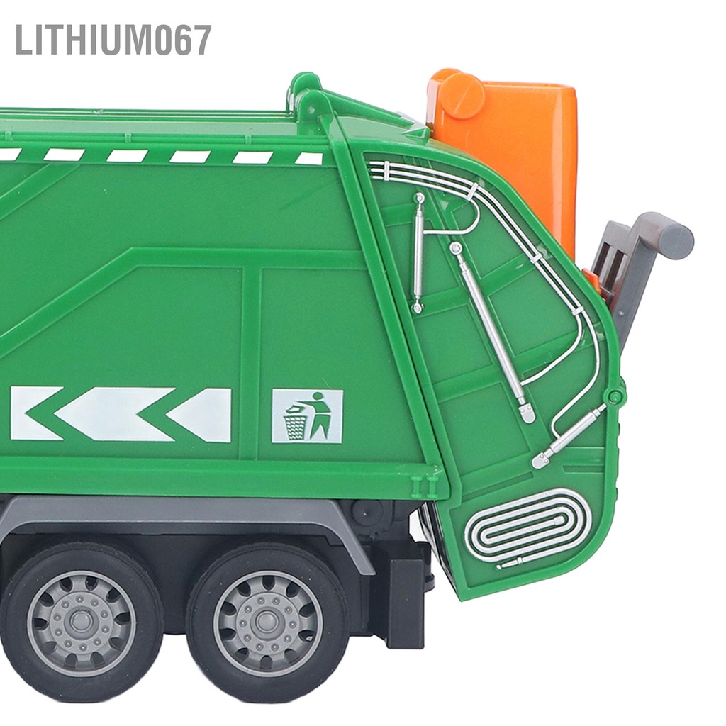 Lithium067 Giáo dục đồ chơi xe rác điện tử Xe tái chế có điều khiển từ xa cho bé trai gái