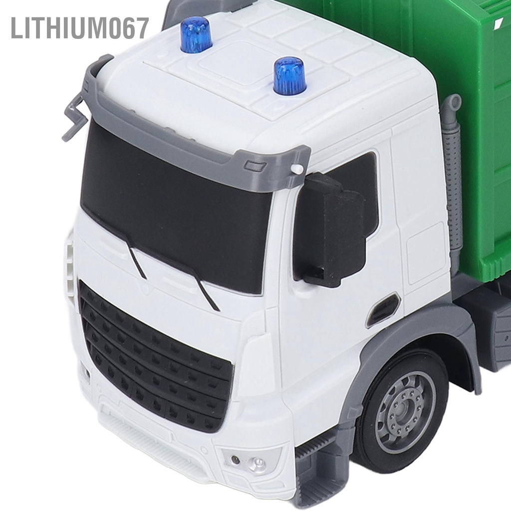 Lithium067 Giáo dục đồ chơi xe rác điện tử Xe tái chế có điều khiển từ xa cho bé trai gái