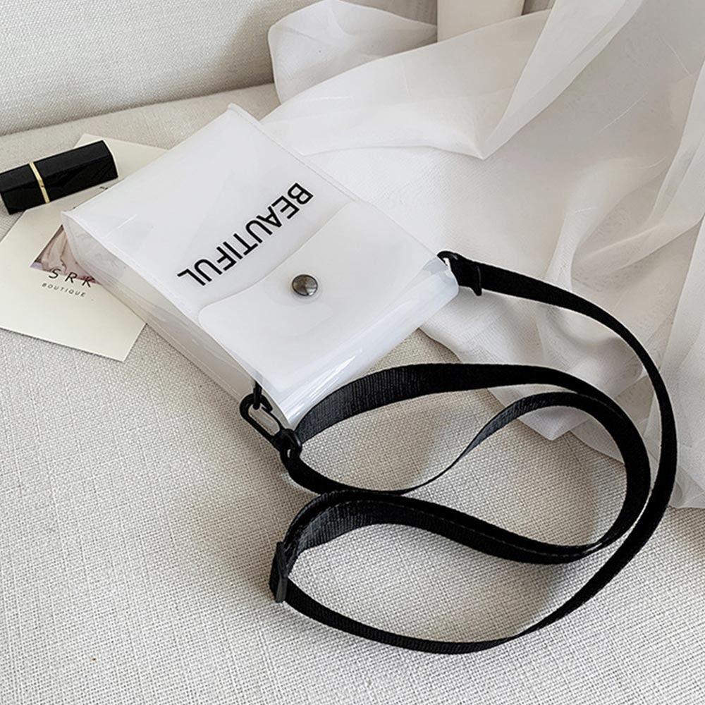 PINEVN Túi Xách Đeo Vai Màu Laser Kiểu Dáng Nhỏ Nhắn Xinh Xắn Hợp Thời Trang