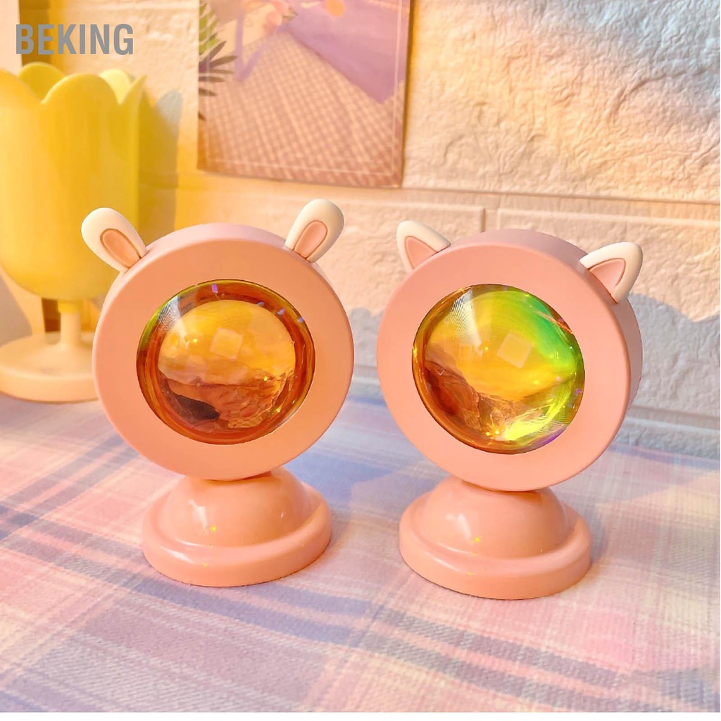 * Đèn LED chiếu hình hoàng hôn độc đáo trọng lượng nhẹ có thể điều chỉnh dùng cho phòng ngủ Beking L.