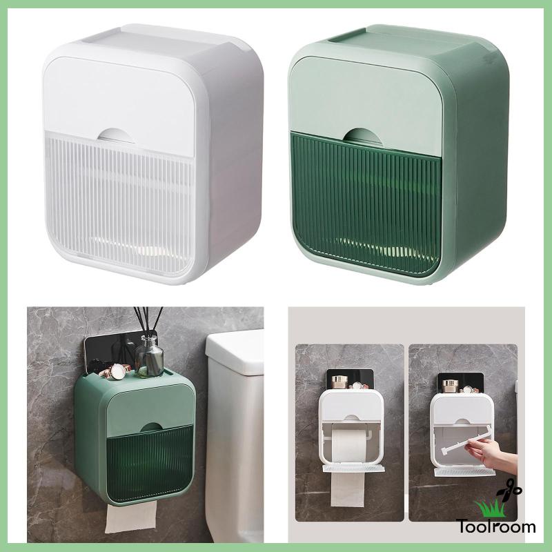 Giá Đỡ Cuộn Khăn Giấy Kèm Kệ Điện Thoại Không Cần Đục Lỗ Cho Phòng Khách / Bàn Ăn