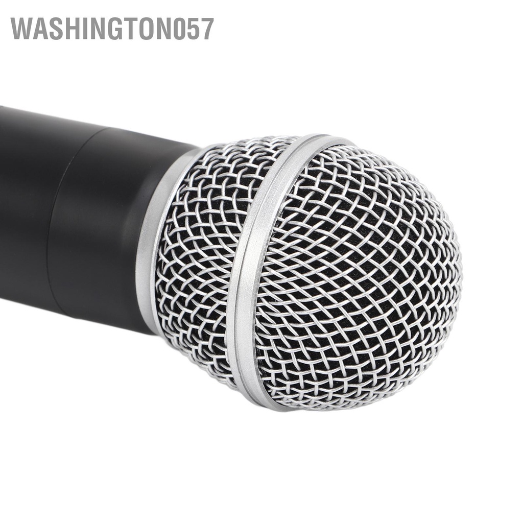 Washington057 Micro không dây Kim loại Dynamic Cardioid Condenser Mic cho Karaoke Live Streaming