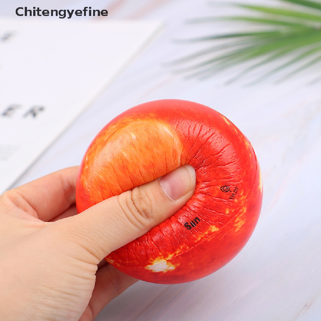 1 Quả Bóng Xốp Hình Trái Đất Mặt Trời / Hành Tinh Giúp Giảm Căng Thẳng