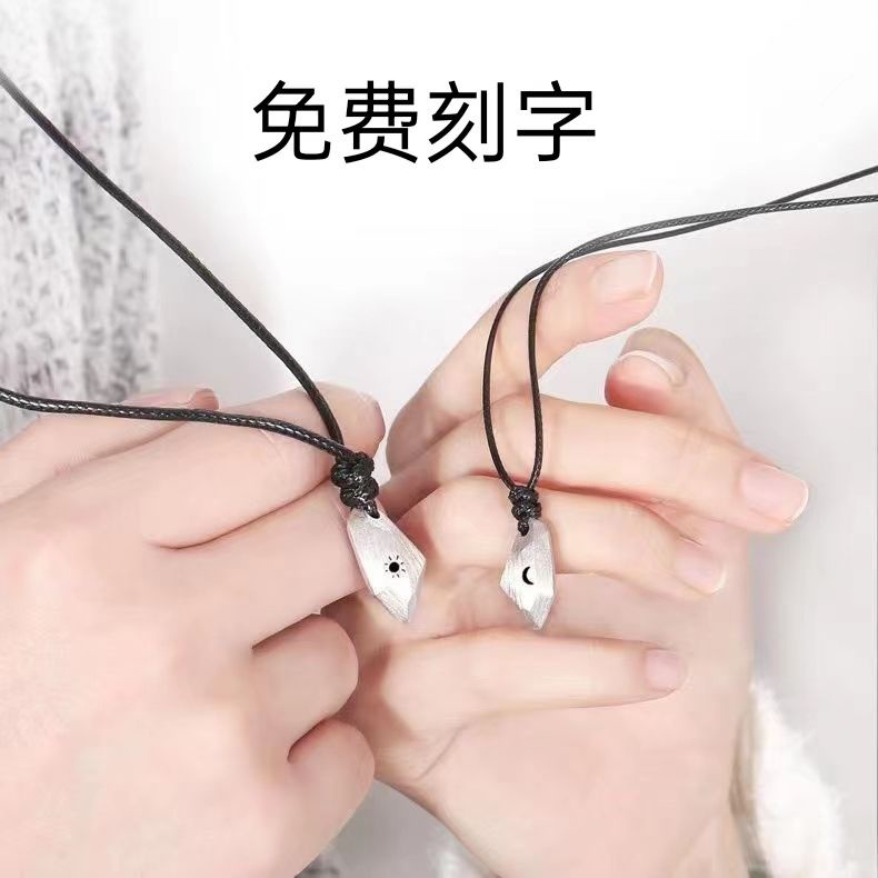 Mặt Vòng cổ Bằng Bạc sterling Đính Đá Điều Ước Cao Cấp Sang Trọng Cho Nam Nữ