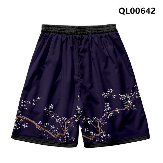 Áo Khoác Kimono Ngắn In Hình Chim Hạc Hóa Trang Cho Nam Nữ