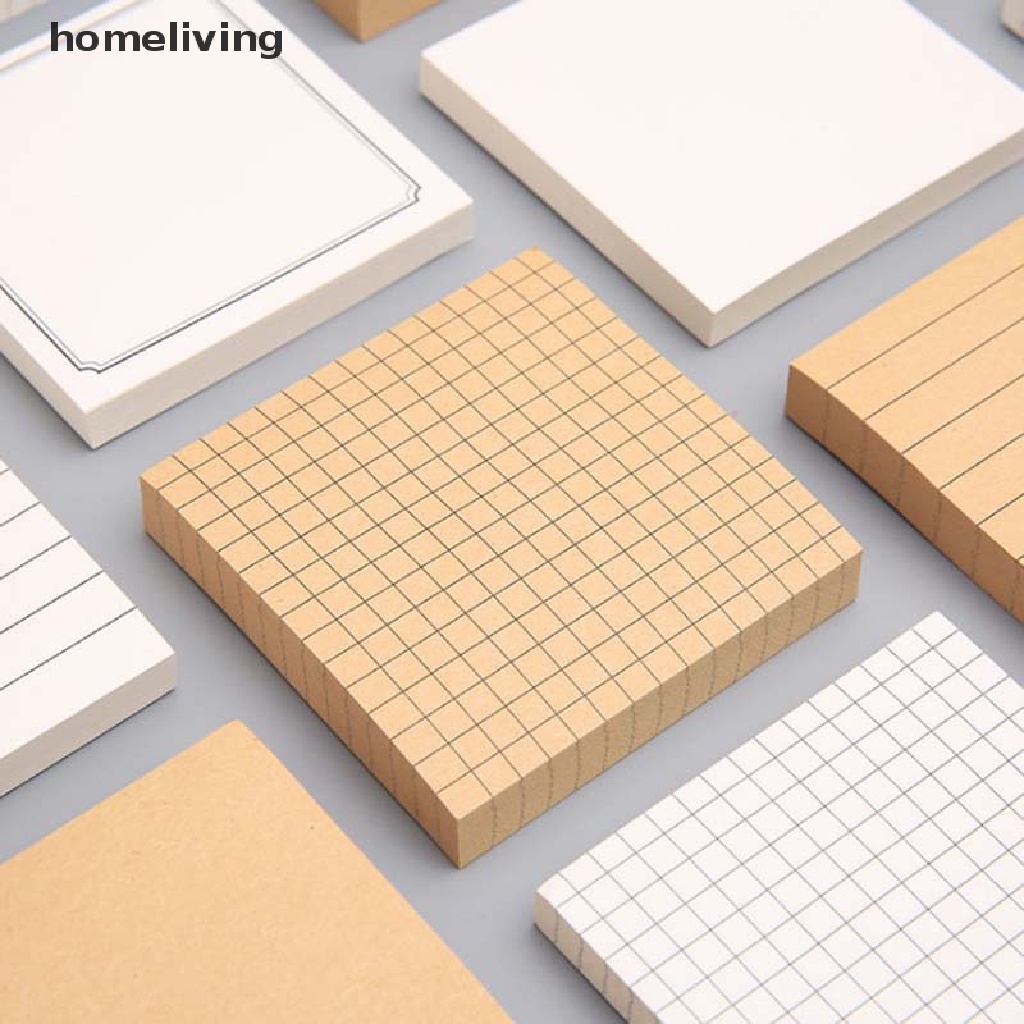 Giấy Dán Ghi Chú Họa Tiết Kẻ Sọc Tiện Dụng Cho Văn Phòng / Trường Học