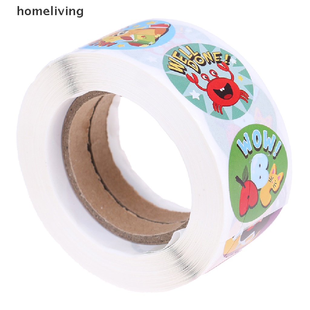 Bộ 500 Miếng Dán Hình Động Vật Dễ Thương Dùng Làm Phần Thưởng Cho Bé