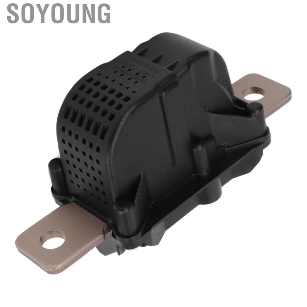 Soyoung 1064689  ABS Metal Direct Fit High Voltage Battery Disconnect Fuse Durable Pyro Safe for Cars