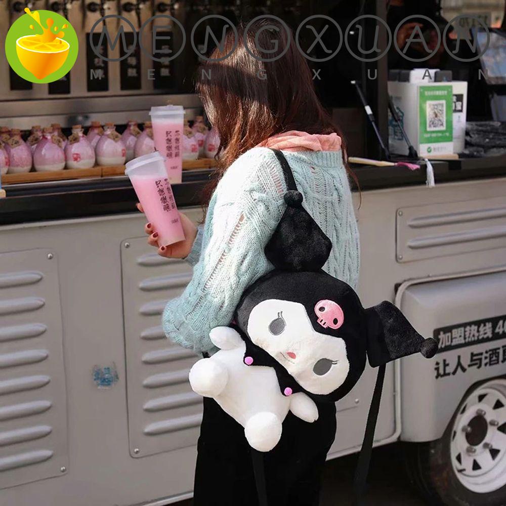 Ba Lô Nhồi Bông Hình Mèo Kitty Jam Pochacco Kuromi Dễ Thương Cho Bé