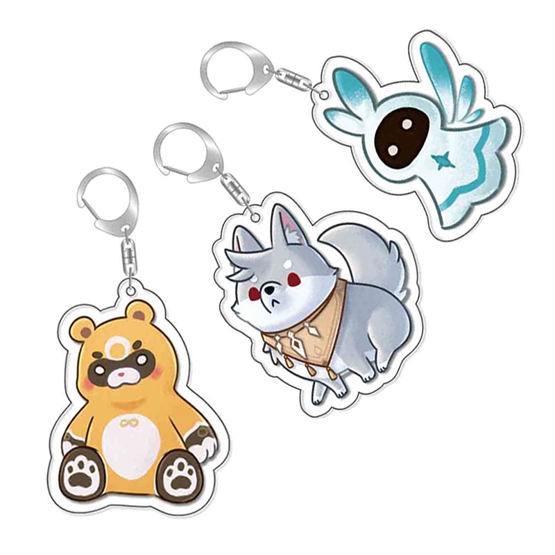 Móc Khóa Kim Loại Mặt Hình Nhân Vật Hoạt Hình Anime