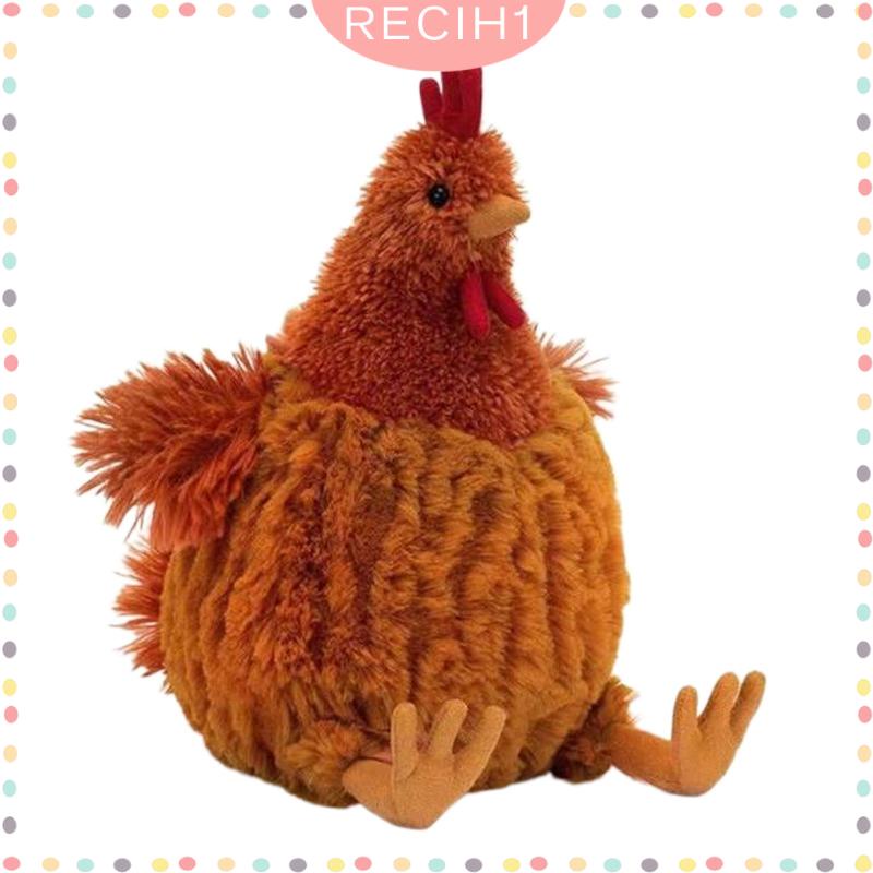 Gà Nhồi Bông Mềm Mại Trang Trí Phòng Cho Bé
