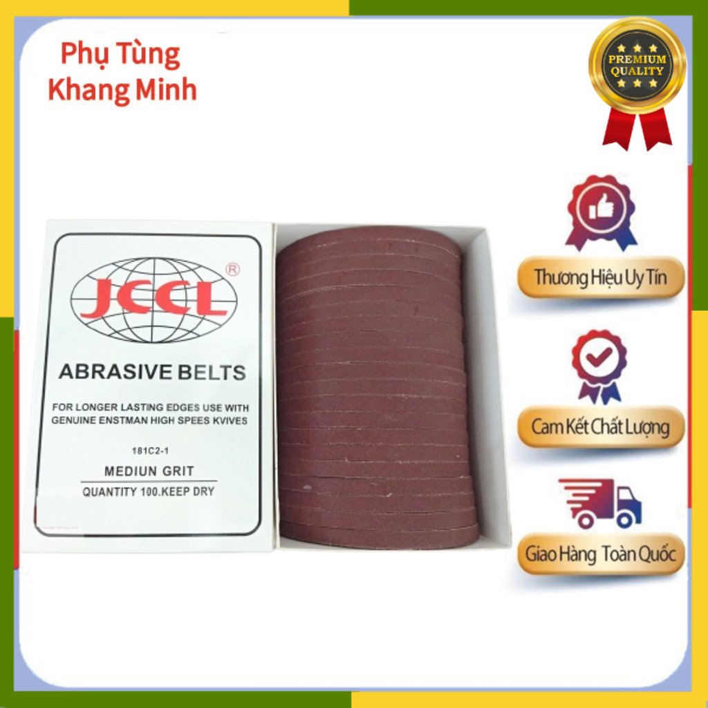 Dây Nhám Mài Máy Cắt JCCL ( Hộp 100 Sợi) Sử Dụng Cho Tất Cả Các Loại Máy Cắt Đứng 8 inch