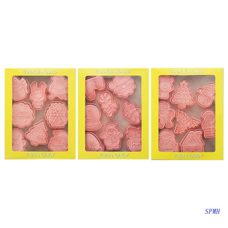 Bộ 24 Khuôn Cắt Bánh Quy Theo Phong Cách Hoạt Hình Giáng Sinh