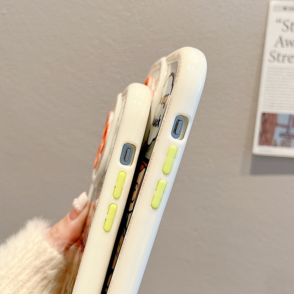 Ốp Điện Thoại TPU Dẻo Họa Tiết Hoạt Hình Snoopy Dễ Thương Cho IPhone 11 12 13 14 Pro Max