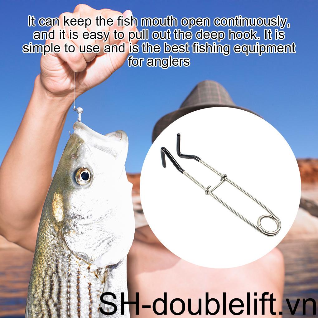 Dụng Cụ Hỗ Trợ Mở Miệng Cá Bằng Thép Không Gỉ Tiện Lợi