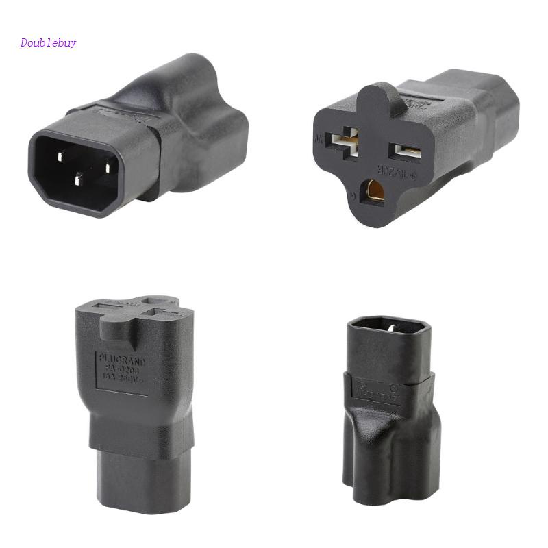 Đầu Nối IEC320 C14 Male Sang Nema 6-15 / 20R Female