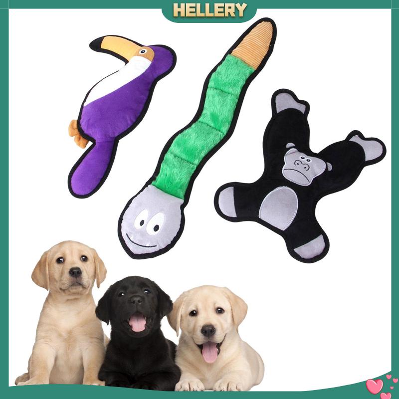 Set 3 Thú Nhồi Bông Mềm Mại Cho Thú Cưng Cỡ Lớn / Vừa / Nhỏ