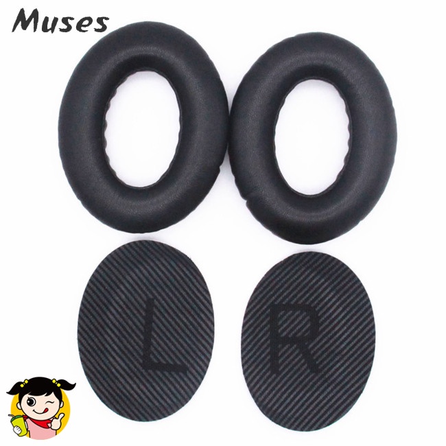 Set 2 Mút Xốp Bọc Đầu Tai Nghe Thay Thế Tương Thích Với Qc15 Ae2 Qc25 Qc35