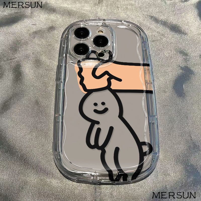 ✅Ốp Điện Thoại Mềm Trong Suốt Chống Sốc In Hình Thỏ Trắng Cho Iphone 14 / xs 12 Xr 11 Xr 78p13promax