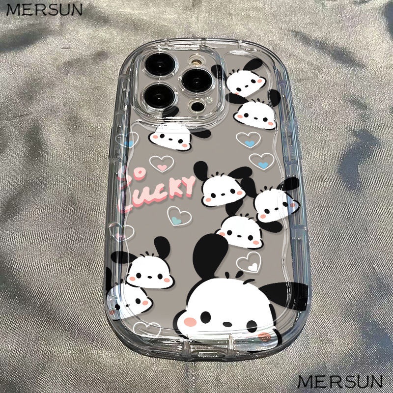 ✅Ốp Điện Thoại Mềm Trong Suốt Chống Sốc In Hình Chó Pacha Dog Cho Iphone 8P 7xs 12Iphone 14 / promax / Apple 1113 DY6V