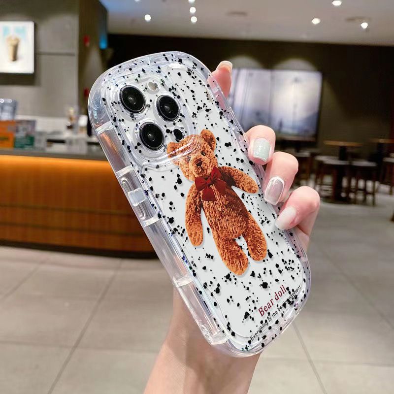 ✅Ốp Điện Thoại Dẻo Trong Suốt Họa Tiết Chú Gấu Muppet Dễ Thương Chống Sốc Cho Iphone14 / xr7 / 12 / 11 138p xs 5QZ0 Promax