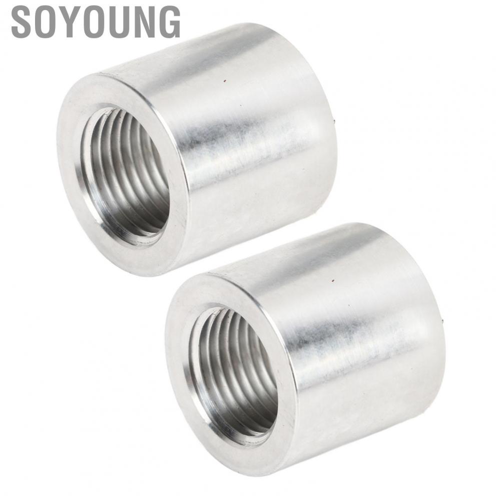 Soyoung 1/2in BSP Thread Female Aluminum Weld Fitting High Temperature Resistant Fit for Dry Sump Tank  Pipe