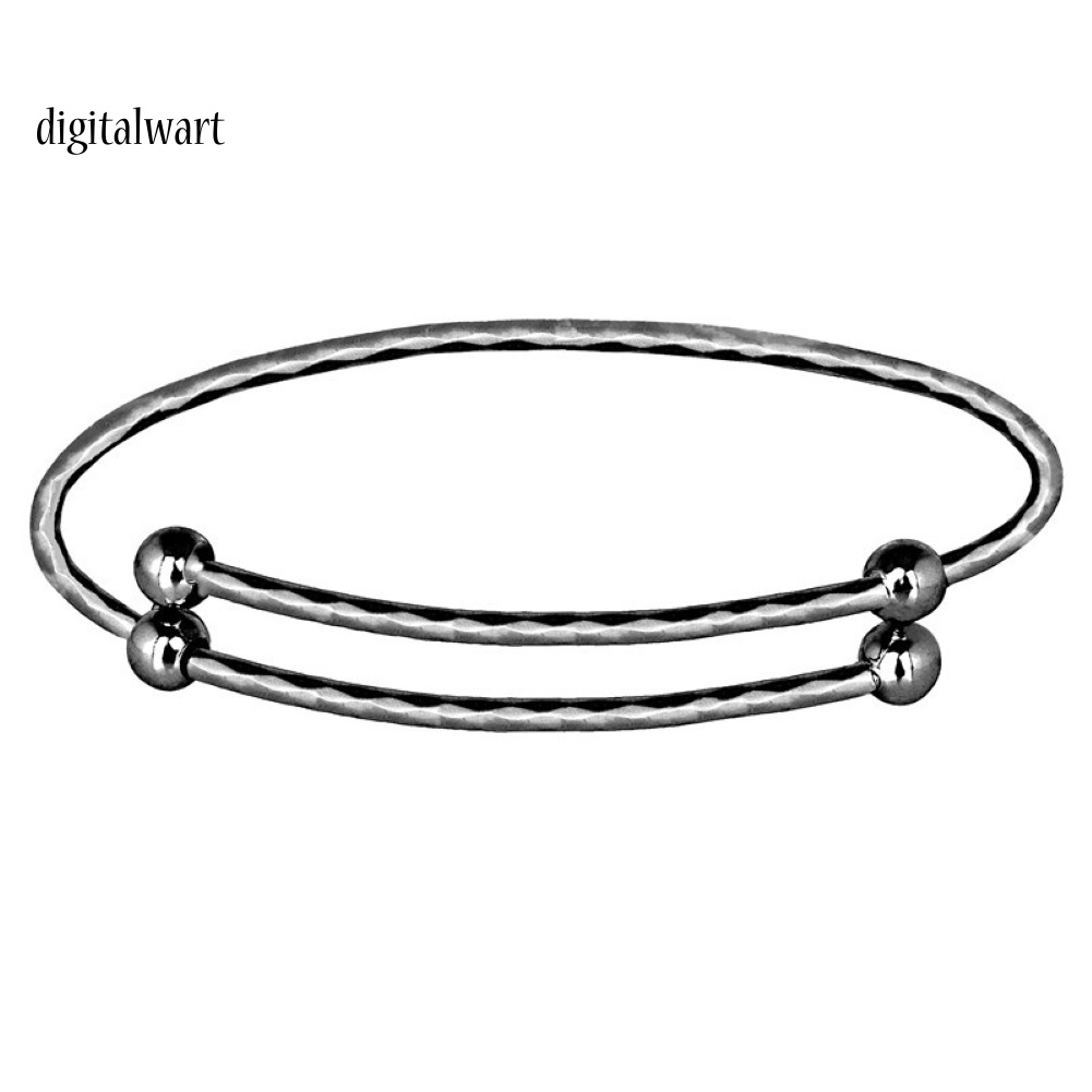 Kỹ Thuật Số| Vòng Tay Hở DIY Bằng Hợp Kim Có Thể Điều Chỉnh Thời Trang Cho Nữ