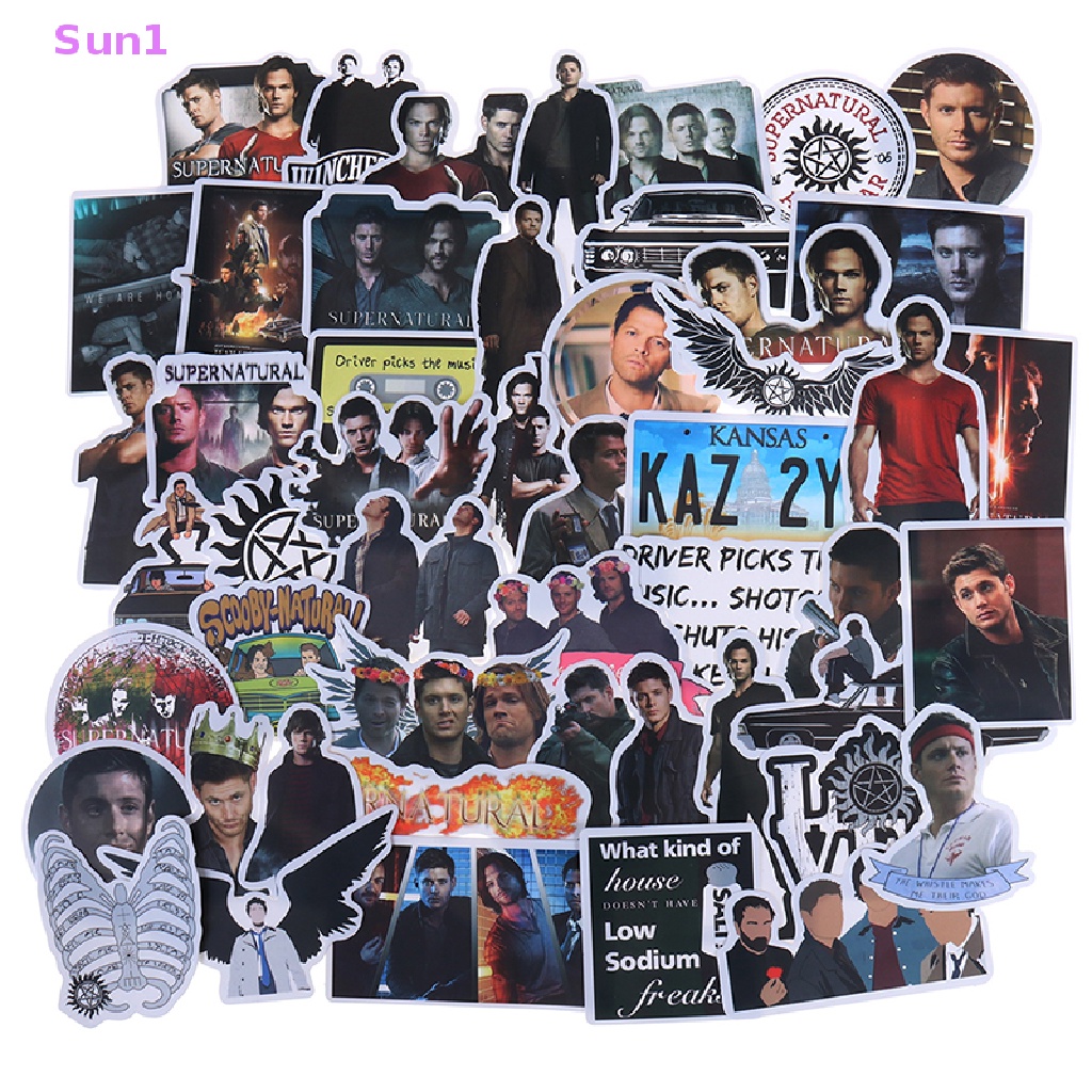 Set 50 Sticker Dán Trang Trí Đa Năng Tiện Dụng