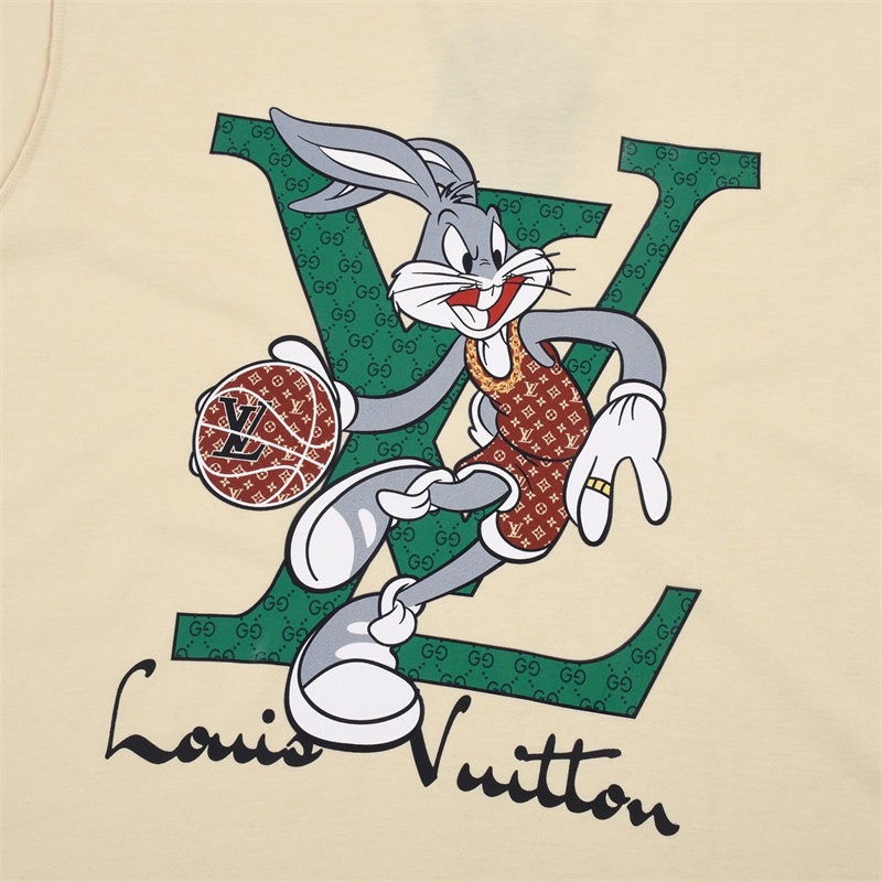 Áo Thun Tay Ngắn Cổ Tròn In logo Cảnh Báo Trước Và Sau 99V &amp; - show limit 23ss