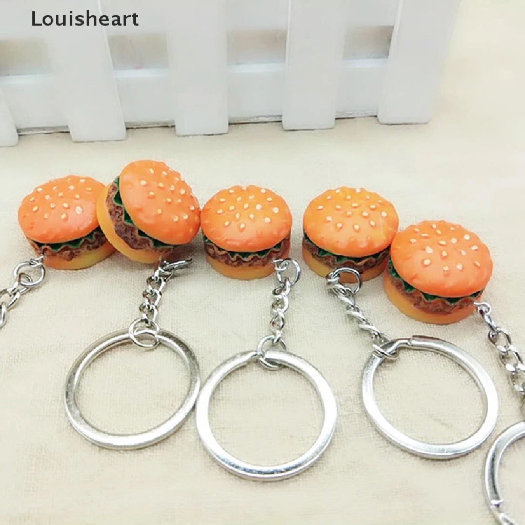 1 Móc Khóa Hình Bánh Kem Louisheart Mini Dễ Thương