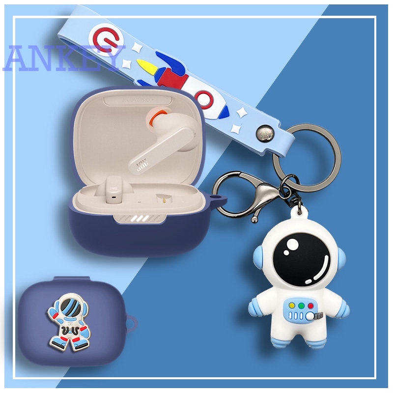 JBL Live Pro+ TWS Case Protective Cute Cartoon Cover Bluetooth Earphone Shell Accessories TWS Headphone Portable