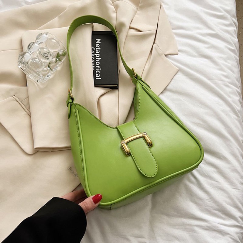 Túi Đeo Vai Bằng Da Cao Cấp Phong Cách Pháp Thời Trang Cho Nữ